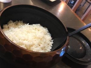 Jasmine rice at La's Thai Cuisine in Scottsdale