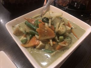 Green avocado curry at La's Thai Cuisine in Scottsdale