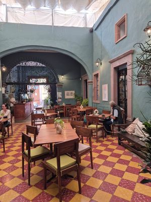 Beautiful restaurant at Suwa Restaurante Vegano in Queretaro
