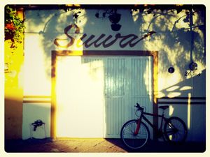 Outside at Suwa Restaurante Vegano in Queretaro