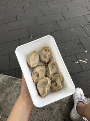 sollte pikant vegan sein, glaube sie haben den dumpling umbenannt:)  at Wei&Wei in Aachen