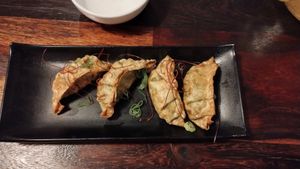 Gyozas at Wei&Wei in Aachen
