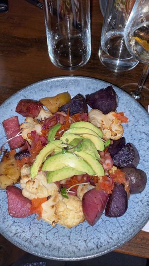 Potatoes of many colours  at No Three Old Bar & Restaurant in Collon