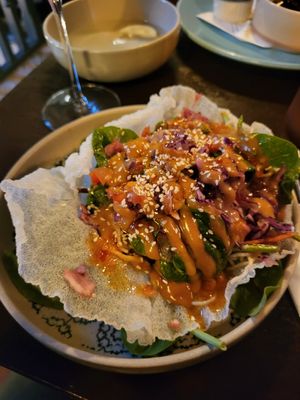 Satay basket starter at No Three Old Bar & Restaurant in Collon
