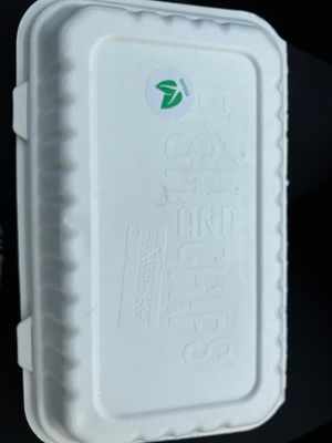 Cute stickers to identify what’s who’s   at Land and Sea Fish and Chip Shop in Polmont