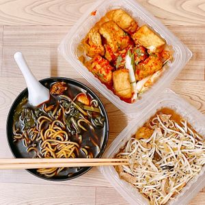 Foodie at Rice House 谷王栈( 粥大王) in Central Singapore