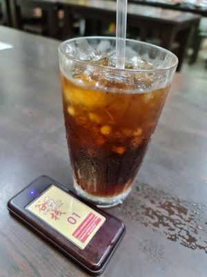 Plum drink ~ 22/8/21 at Rice House 谷王栈( 粥大王) in Central Singapore