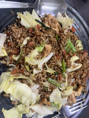 Petai fried rice  at Rice House 谷王栈( 粥大王) in Central Singapore