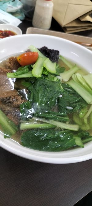 'Fish' porridge. at Rice House 谷王栈( 粥大王) in Central Singapore