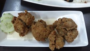 Texas Fried Chicken at Rice House 谷王栈( 粥大王) in Central Singapore