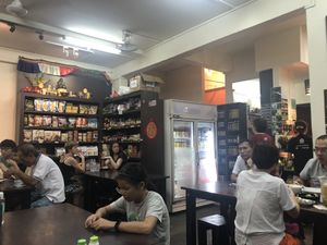 store interior  at Rice House 谷王栈( 粥大王) in Central Singapore