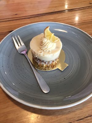 Vegan Raw Cheesecake  at Two Feet First in Chelsea