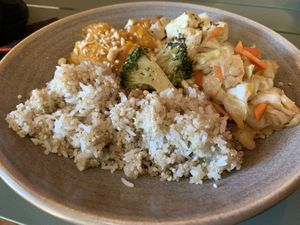 Chefs plate of the day. Really tasty    at Friends of the Earth Cafe in Collingwood