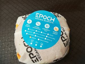 Epoch meat burger 1 at Epoch Vegan Burger in Budapest