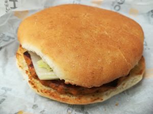 Epoch meat burger 2 at Epoch Vegan Burger in Budapest