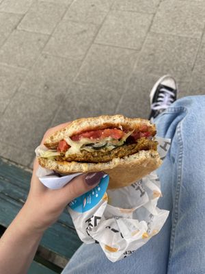   at Epoch Vegan Burger in Budapest