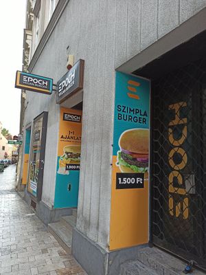  at Epoch Vegan Burger in Budapest