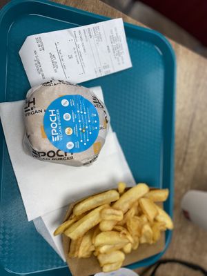  at Epoch Vegan Burger in Budapest