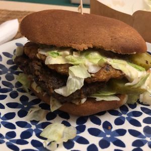   at Epoch Vegan Burger in Budapest