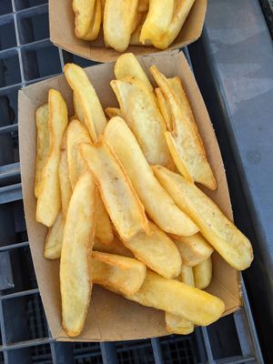 Fries. at Epoch Vegan Burger in Budapest
