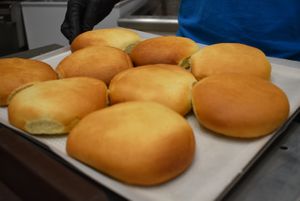 it's still hot😄 at Epoch Vegan Burger in Budapest