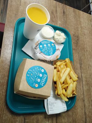  at Epoch Vegan Burger in Budapest