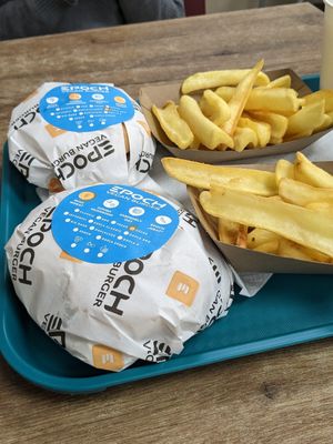  at Epoch Vegan Burger in Budapest