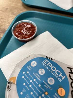   at Epoch Vegan Burger in Budapest