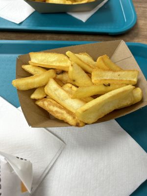 fries  at Epoch Vegan Burger in Budapest