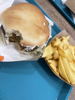   at Epoch Vegan Burger in Budapest