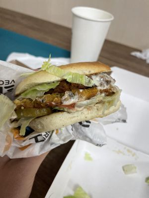   at Epoch Vegan Burger in Budapest