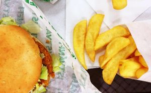 Vegan Burger - Istvánffi Veggie Burger at Epoch Vegan Burger in Budapest