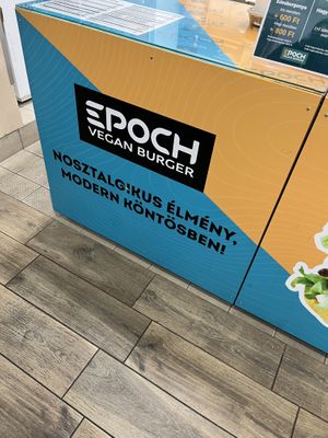   at Epoch Vegan Burger in Budapest
