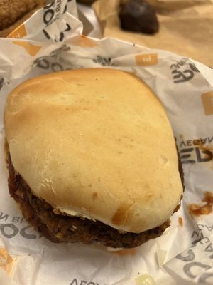   at Epoch Vegan Burger in Budapest