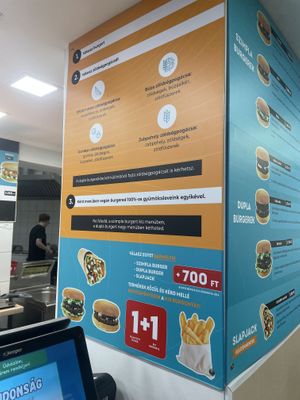   at Epoch Vegan Burger in Budapest