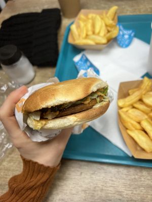   at Epoch Vegan Burger in Budapest