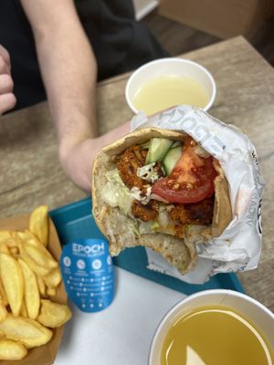   at Epoch Vegan Burger in Budapest