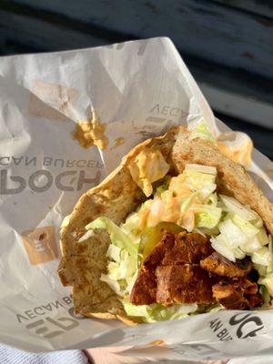   at Epoch Vegan Burger in Budapest