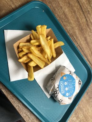 combo  at Epoch Vegan Burger in Budapest