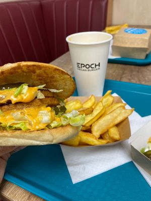  at Epoch Vegan Burger in Budapest