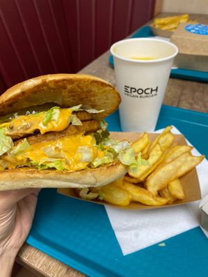  at Epoch Vegan Burger in Budapest