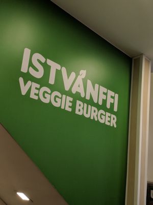 Ordering area at Epoch Vegan Burger in Budapest