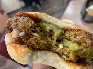 Just yum 😋  at Epoch Vegan Burger in Budapest