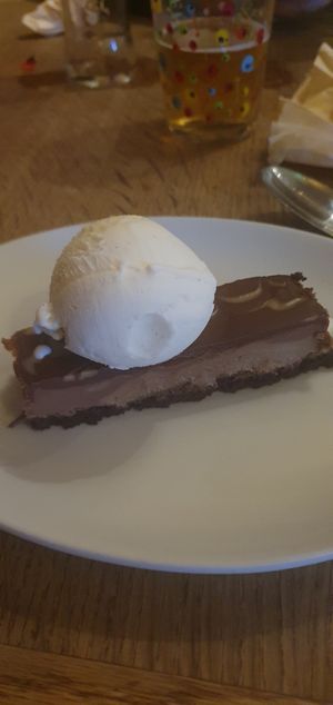 dessert at The Peak Hotel in Castleton