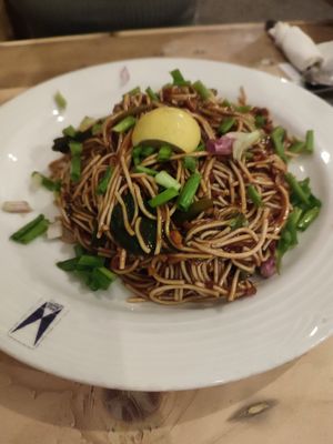 mee goreng at Dimali Inn in Mirissa