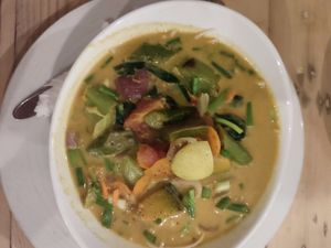 lakhsa at Dimali Inn in Mirissa