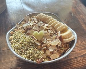 OMG …look at the attention to details! Açaí bowl made and served with love ❤️!   at Salubrious Juice & More in Frisco