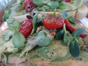 $5.55 Avocado Toast at Salubrious Juice & More in Frisco
