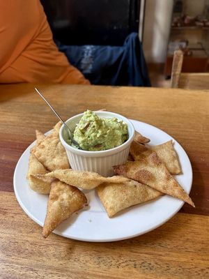 Home made nachos and guacamole!   at NaturAle Cusco in Cusco
