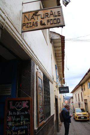 from the street at NaturAle Cusco in Cusco